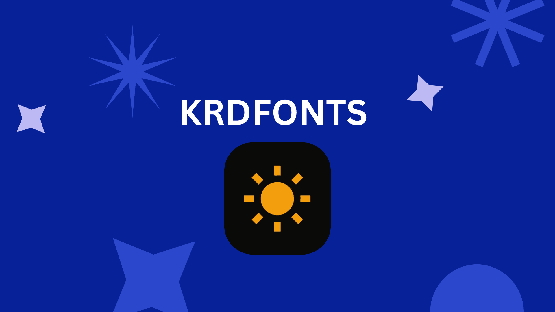 Krdfonts